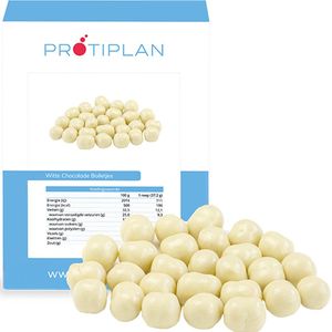 Protiplan | Witte Chocolade Bolletjes | 7 x 38 gram