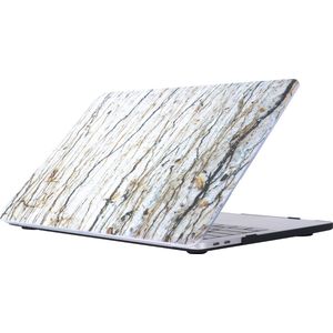 Mobigear Laptophoes geschikt voor Apple MacBook Pro 15 Inch (2016-2019) Hoes Hardshell Laptopcover MacBook Case | Mobigear Marble - Model 32 - Model A1707 / A1990
