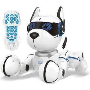 Power Puppy - mijn dog robotvorm programmeerbaar en tactiel met afstandsbediening - Lexibook
