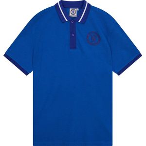Chelsea FC Polo Heren - Maat S - Sportshirt Volwassenen - Blauw