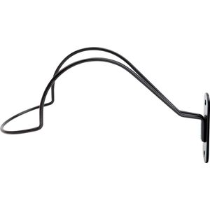 Horka Helmhouder Classic Metaal 58 Cm Zwart