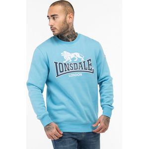 Lonsdale London Lawins Sweatshirts blauw-wit XL - Katoen - Street wear