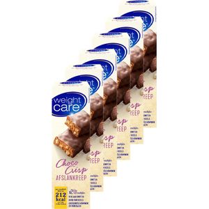 Weight Care | 12-uurtje | Choco Crisp | 6 Stuks | 6 x (2 x 58g)