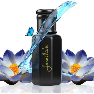 Jamila's Blue Lotus olie 10ml - Blue Lotus parfum - Etherische olie - Geur olie - Parfum olie