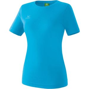 Erima Basics Dames Teamsport T-Shirt - Shirts  - blauw licht - 34