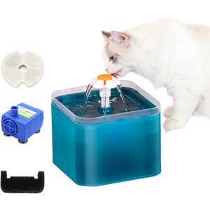 Betaalbare Goederen® Automatische Drinkbak - Blauw - Honden - Katten - Water Fontein - Voerbak - Huisdier