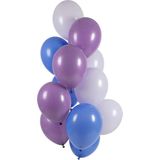 Folat - Ballonnen blueberry dream (12 stuks - 33 cm)