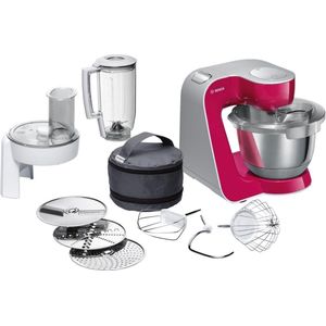 Bosch Hausgeräte MUM58420 - Keukenmachine - Rood - Zilver