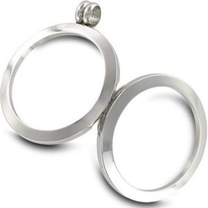 LOCKits 982400138 - Stalen muntenhanger - 20 mm munt - zilverkleurig