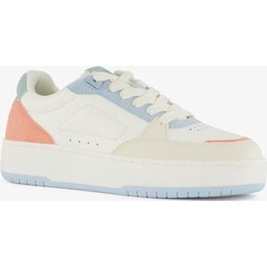 ONLY Shoes lage dames sneakers wit oranje - Maat 39