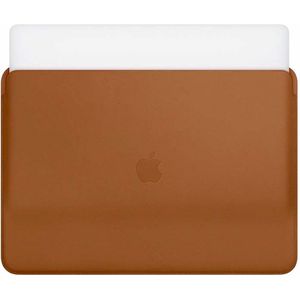 Apple echt lederen Sleeve voor de MacBook 15 inch - Macbook case - 15 inch laptop sleeve – Brown