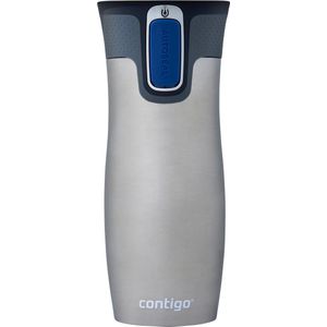 Contigo West Loop Autoseal Thermosbeker, Isoleerbeker, 470 ml - Stainless Steel