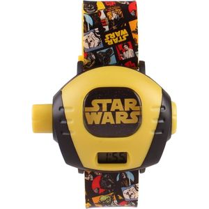 Disney Horloge Star Wars Zwart/geel