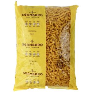 Fusilli van Sgambaro - 5KG zak - Grootverpakking - 5kg Fusilli - Pasta
