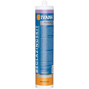 Ivana Beglazingskit Overschilderbaar Wit 290 ml