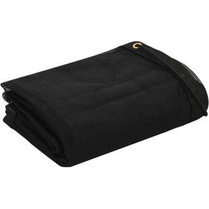 vidaXL - Aanhangwagennet - 2,5x4 - m - HDPE - zwart