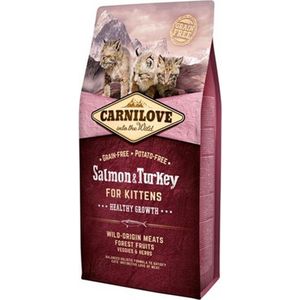 Carnilove Cat Salmon/Turkey Kittens 6 kg