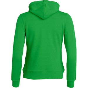 Clique Basic hoody full zip ds Appelgroen maat L