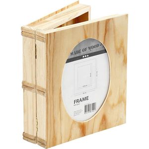 Doos in de vorm van een Boek. 217x180 mm. triplex - 1 st