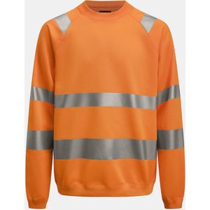 Jobman 1150 Hi-Vis Sweatshirt 65NO115065 - Oranje - XL