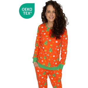 Kerst pyjama familie | Happy Pyjama's | Dames maat: S (XS- XXL)