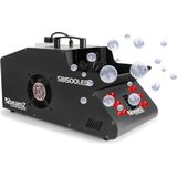Rookmachine & Bellenblaasmachine - BeamZ SB1500LED rook & bellenblaasmachine in één met RGB LED's