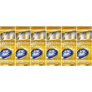 White Glo Smokers Formula Whitening-tandpasta (100 ml) - Verpakking van 6