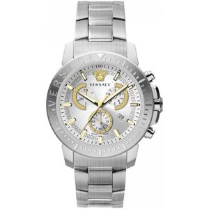 Versace VE2E00321 horloge mannen - Roestvrij Staal - zilver