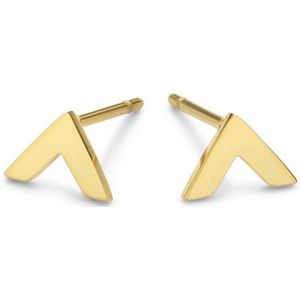 CO88 Collection Elemental 8CE 70320 Stalen oorbellen - 6 mm - Goudkleurig