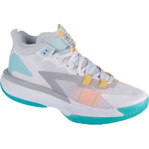 Jordan Zion 1 DA3130-101, Mannen, Wit, Basketbal schoenen, maat: 40,5