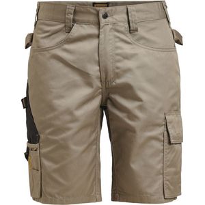 Jobman 2723 Service Shorts 65272320 - Khaki/Zwart - C42