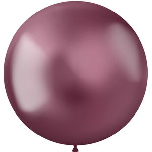 Folat - Folat - ballon XL Intense Chrome Pink 48 cm - 5 stuks