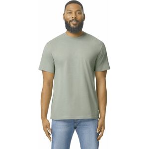 Gildan Heren-T-shirt Softstyle Midweight GI65000 - Sage - XL