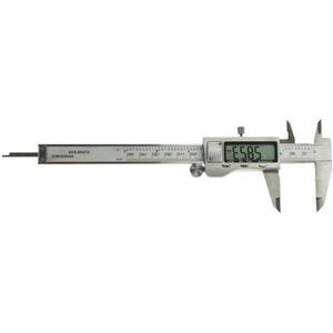 RVS schuifmaat met digitaal display lengte 150 mm - hoge precisie - 1 stuk