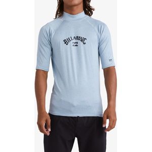 Billabong - UV-surf T-shirt voor heren - Arch Wave - Korte mouw - UPF50+ - Smoke Blue Heather - maat L