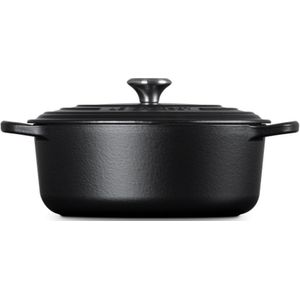 Le Creuset Gietijzeren ovale braadpan Mat Zwart 40cm 13,9l
