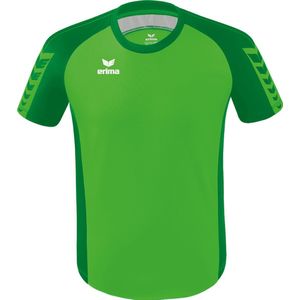 Erima Six Wings Shirt Korte Mouw Kinderen - Green / Smaragd | Maat: 128