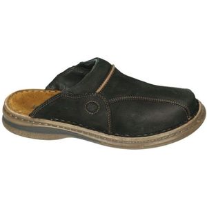 Josef Seibel -Heren -  zwart - pantoffels & slippers - maat 46