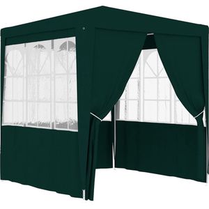 VidaXL Professionele Partytent 2,5x2,5 m Groen