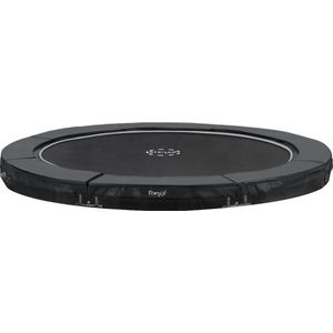 Etan Premium Trampoline Inground - Ø 427 cm  / 14ft - UV- bestendig Randkussen - Grijs - Rond - Max. Gebruikersgewicht 150 kg