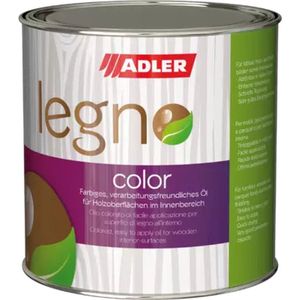 Legno color 2.5 liter Mahonie Universele gekleurde olie voor de meubel en interieurbouw.