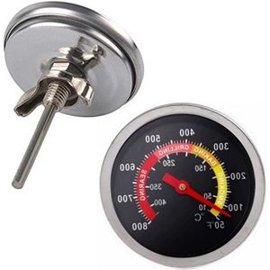 BBQ Grill Thermometer - 2 stks Houtskool Roker Barbecue Temperatuurmeter met Temp Gauge Thermometer oven