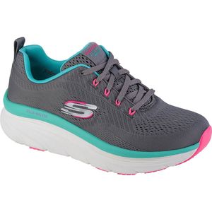 Skechers D'Lux Walker - Fresh Finesse 149368-GMLT, Vrouwen, Grijs, Sneakers,Sportschoenen, maat: 37