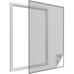 Insectenwerende horren voor raam 150 x 180 cm - Wit