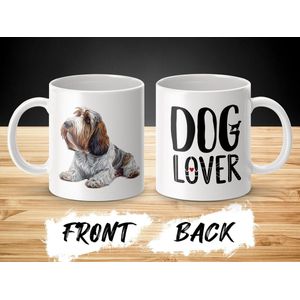Mok Petit Basset Griffon Vendeen dog - hond / dog lover