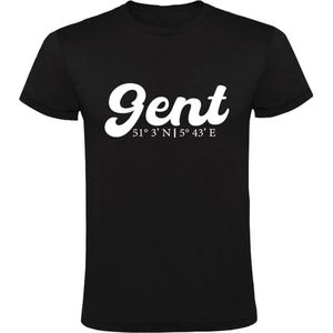 Gent Coordinaten Heren T-shirt