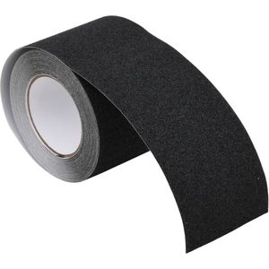vidaXL Anti-sliptape 10 cm x 10 m - PVC Zwart Antisliptape - Antislipplaats - Veiligheidsstrip - Vloerbescherming - Trapbedekking