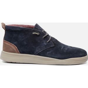 Hey Dude JO veterschoenen Blauw Suede 382229 - Heren - Maat 42