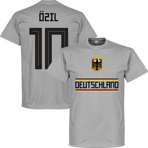 Duitsland Özil Team T-Shirt - Grijs - M