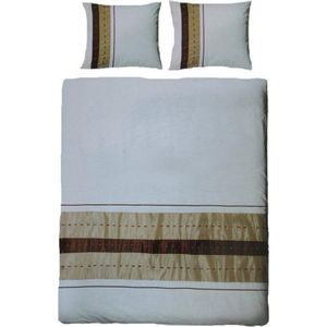 Essenza Francisco Dekbedovertrek - Eenpersoons - 140x200/220 cm - Beige